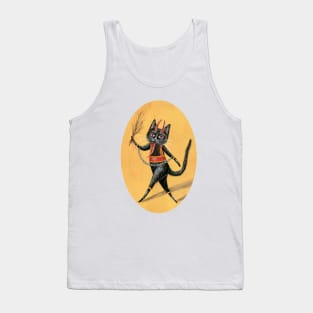 Krampus Black Cat Tank Top